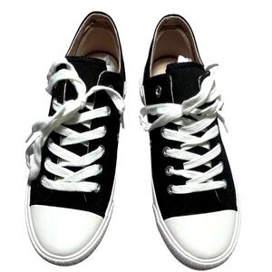 Sugar Women' Black Canvas Sneakers NEW
